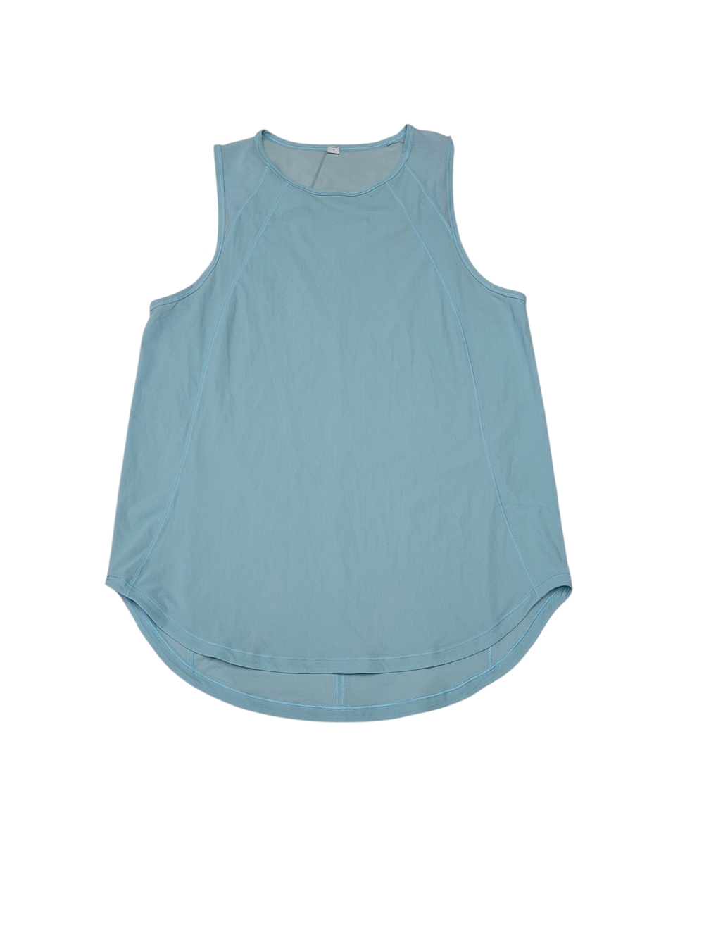 lululemon athletica Sculpt Tank Top in a light blue shade.